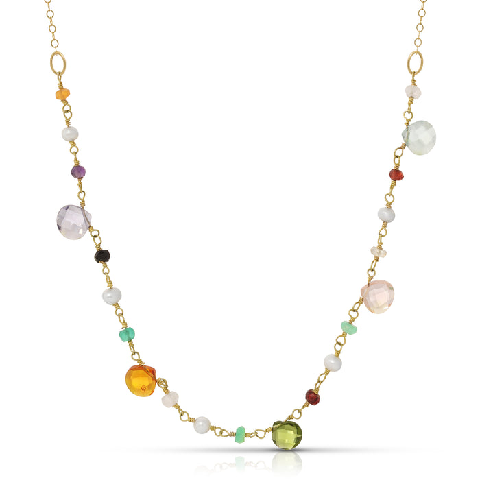 RAINBOW RAINDROPS NECKLACE