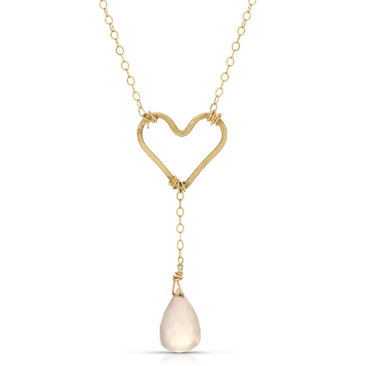 HEART OF ROSE NECKLACE