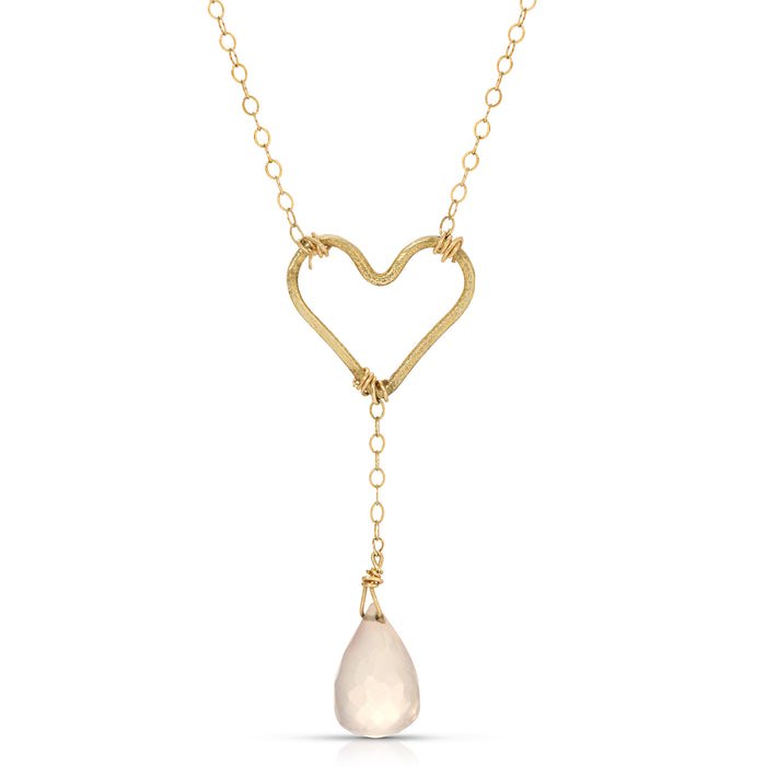HEART OF ROSE NECKLACE