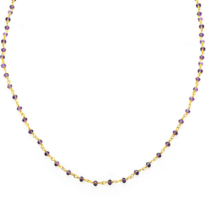 AMALIA AMETHYST NECKLACE
