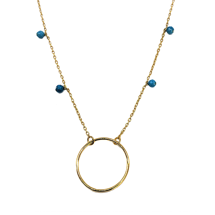 BARCELONA TURQUOISE NECKLACE