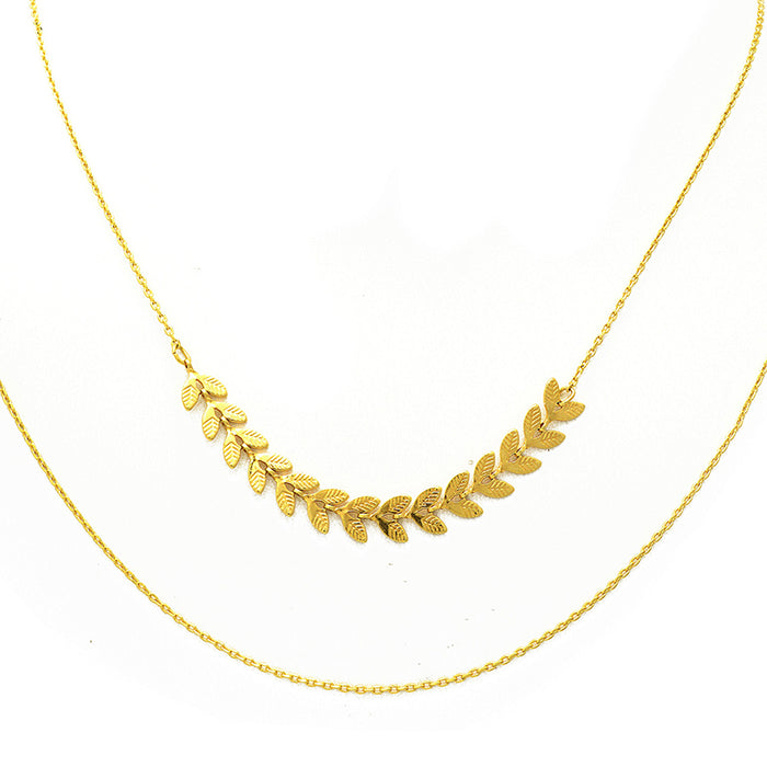 CANNES PALM D'OR NECKLACE