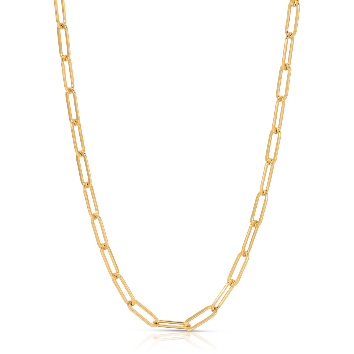 POPPY MEDIUM LINK PAPERCLIP CHAIN