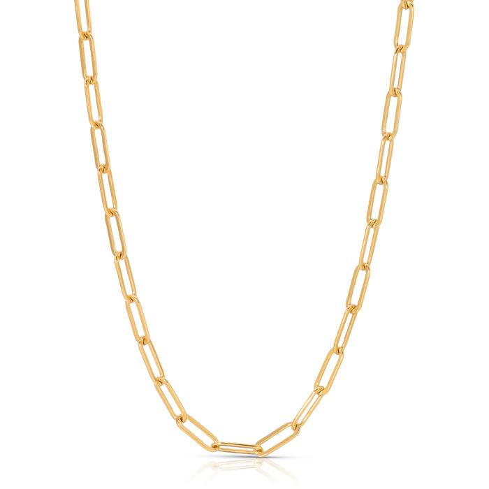 POPPY MEDIUM LINK PAPERCLIP CHAIN