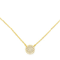 DISC OF SHINING STARS NECKLACE