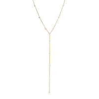 PEARL LARIAT NECKLACE