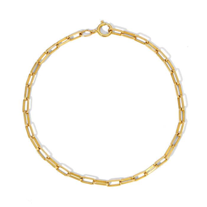 VERONA SMALL LINK PAPER CLIP BRACELET