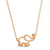 GOOD LUCK BABY ELEPHANT NECKLACE