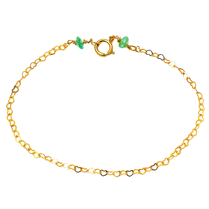 JASMINE LOVE BRACELET WITH APATITE STONES