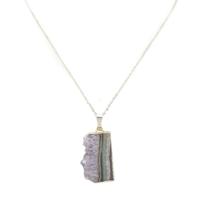 JESSIE FLOURITE SLICED DRUZY