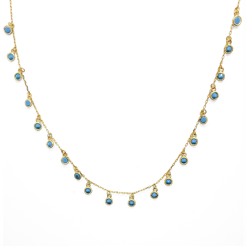 Madison Turquoise Droplets