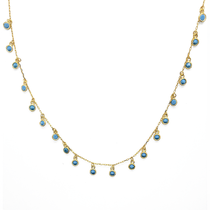 Madison Turquoise Droplets