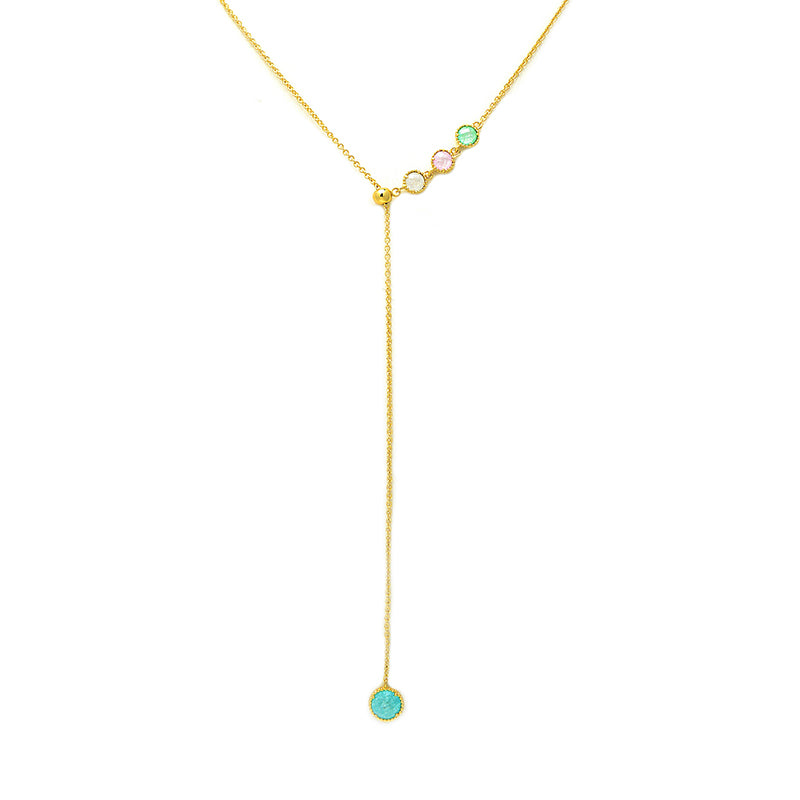 Niki Quartz Lariat