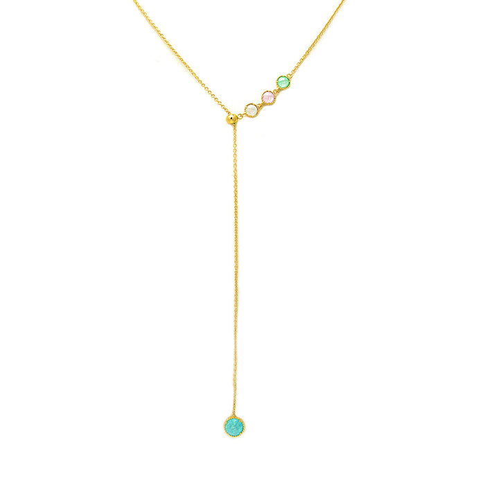 Niki Quartz Lariat