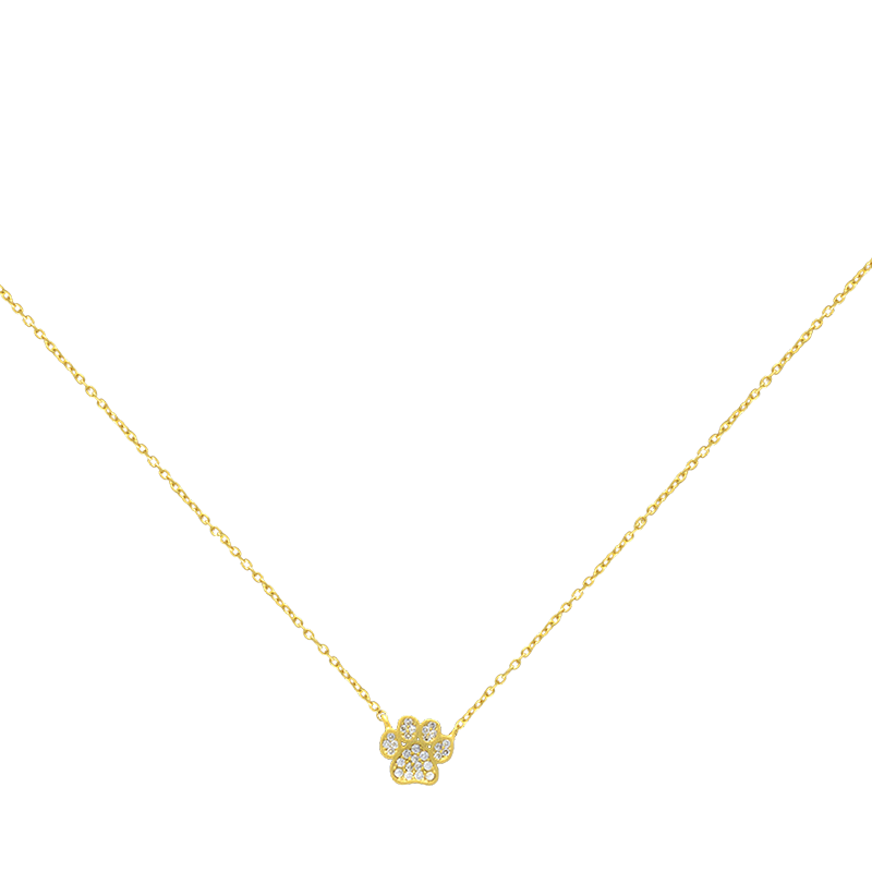 PUPPY PAW NECKLACE