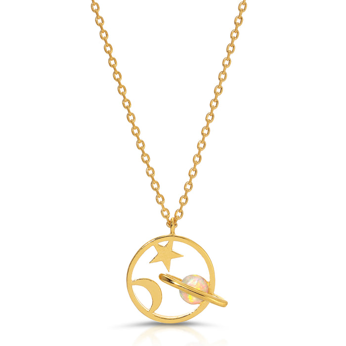 BUZZ OPAL PENDANT NECKLACE