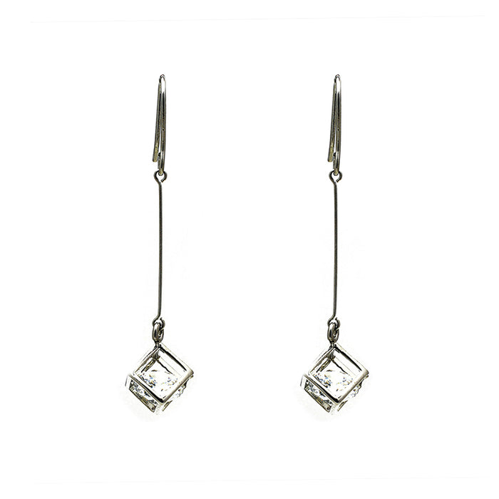 Suspended Crystal In Cube