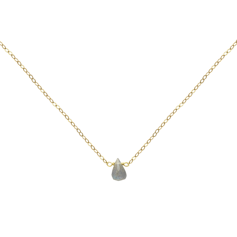 Talula Labradorite Drop Necklace
